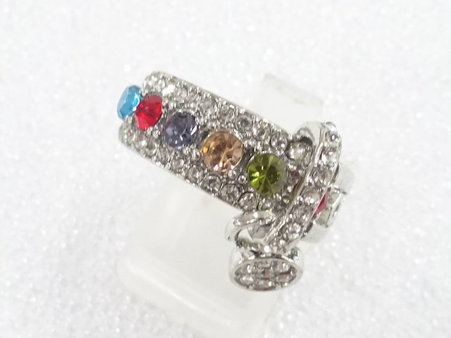 色石　指輪(14号)